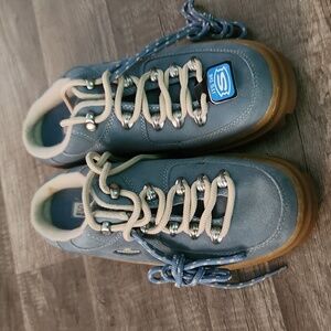 Light blue skechers
